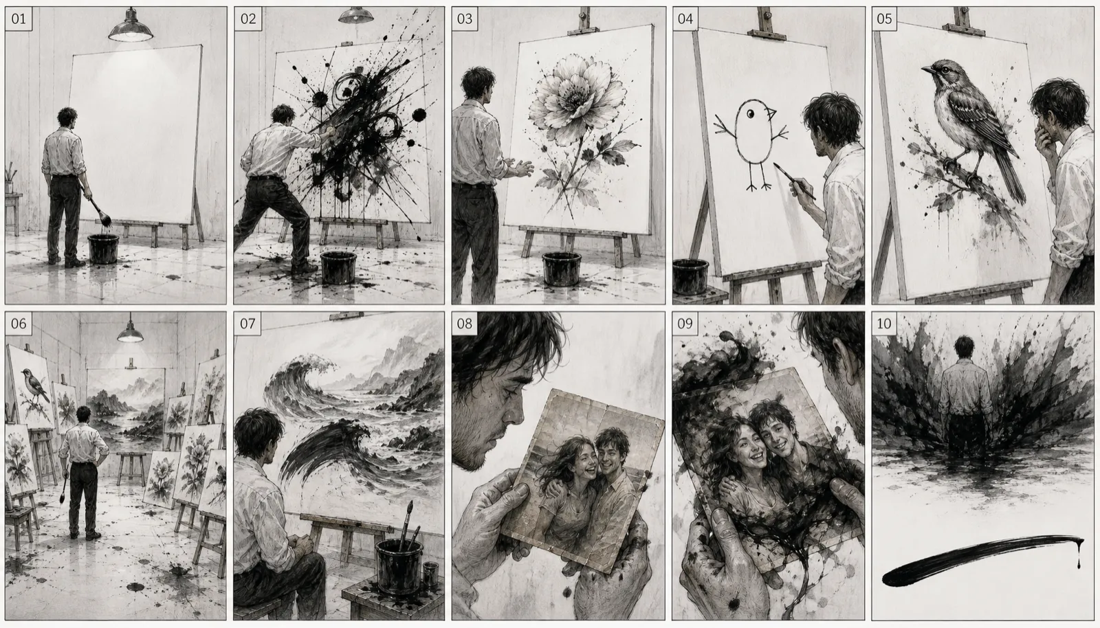 the first complete painter storyboard